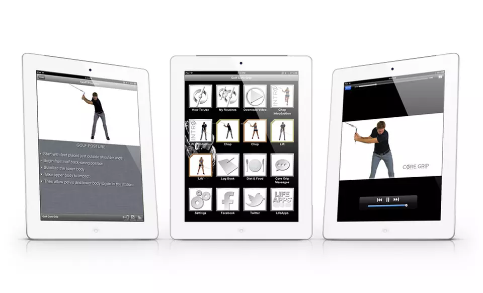 $69.99 for a Core Grip Workout System for Left- or Right-Handed Golfers ($99.99 List Price). Free Shipping and Returns. - Second Medium