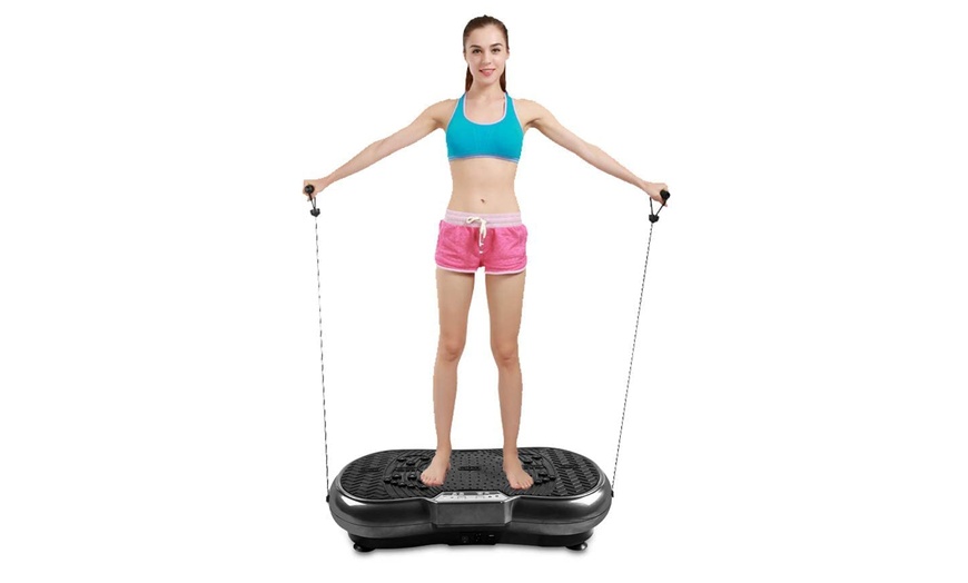 Image 1: Body Workout Vibration Platform