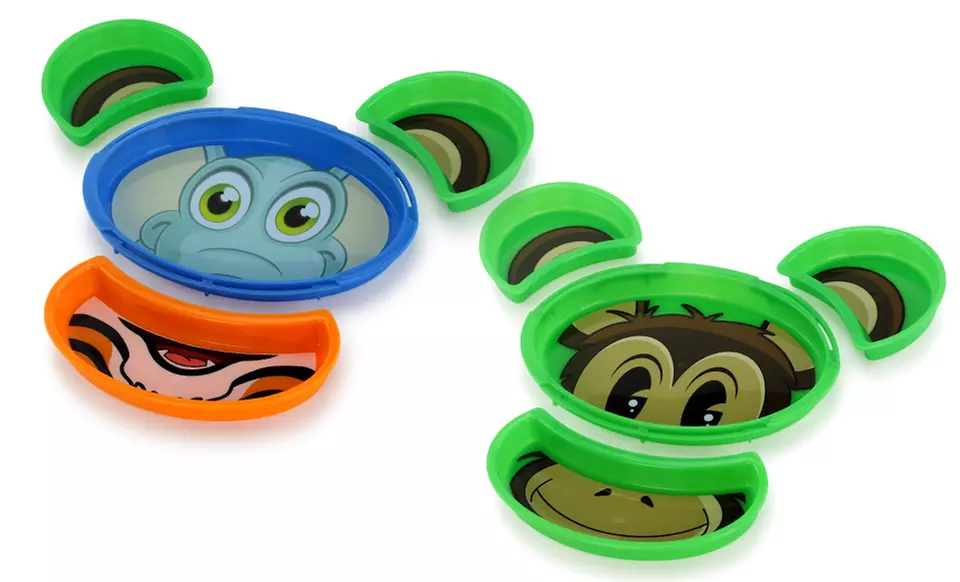 Animal-Shaped Build-A-Meal Plate Set for Kids. Free Returns. - Primary Image