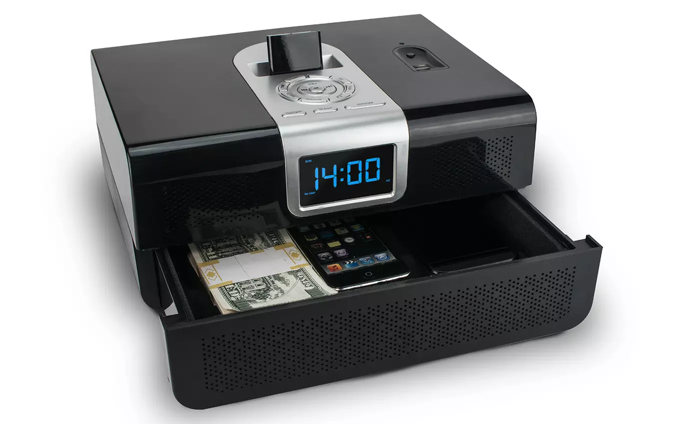 Cannon Bluetooth Biometric RadioVault Safe and Docking Station - Primary Image