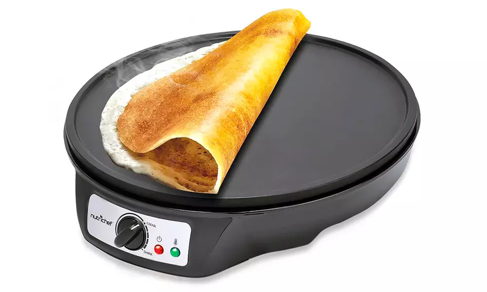Electric Crepe Maker and Countertop Griddle - Second Medium
