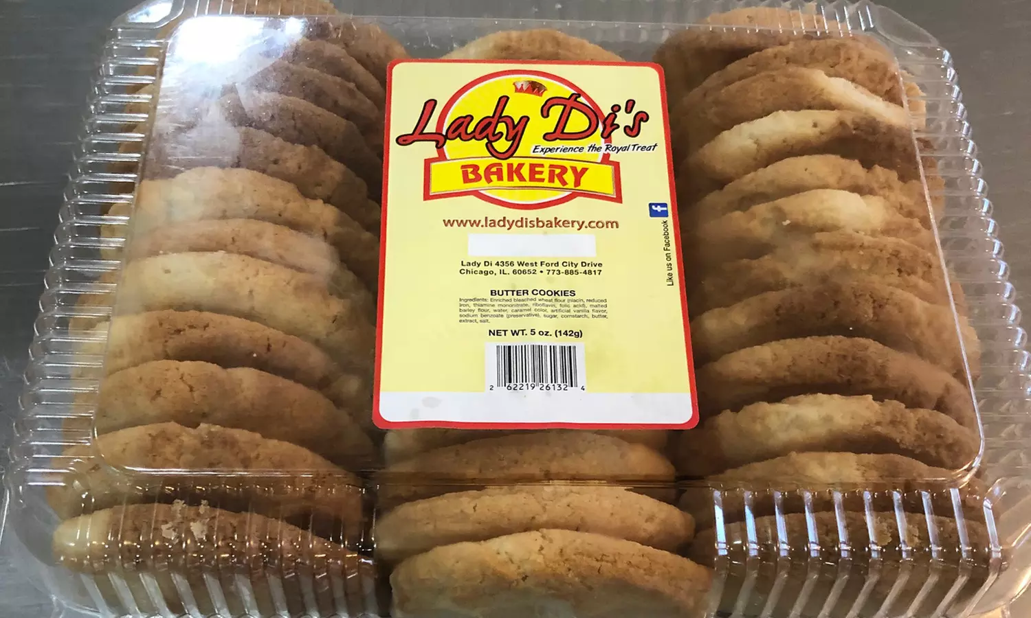 Two or Three Dozen "Lunchroom" Butter Cookies from Lady Di's Bakery - Second Medium