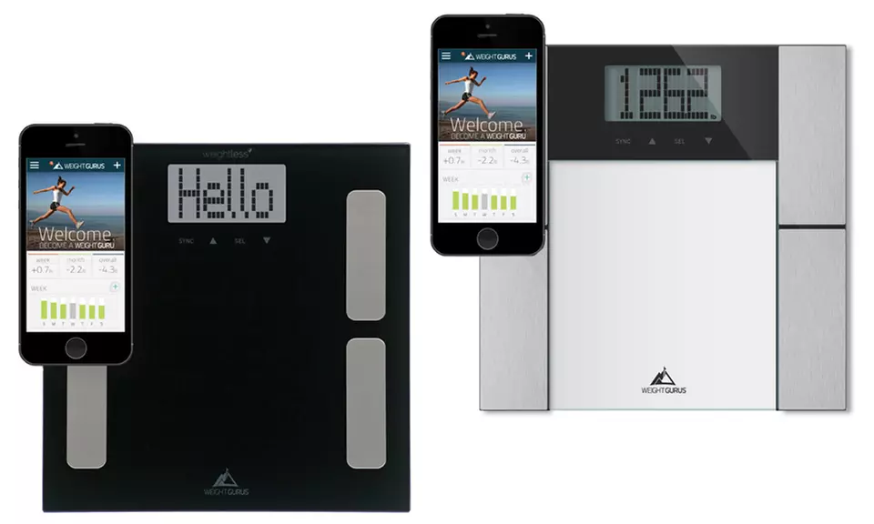 Weight Gurus Smartphone-Connected Body Fat Scale - Primary Image