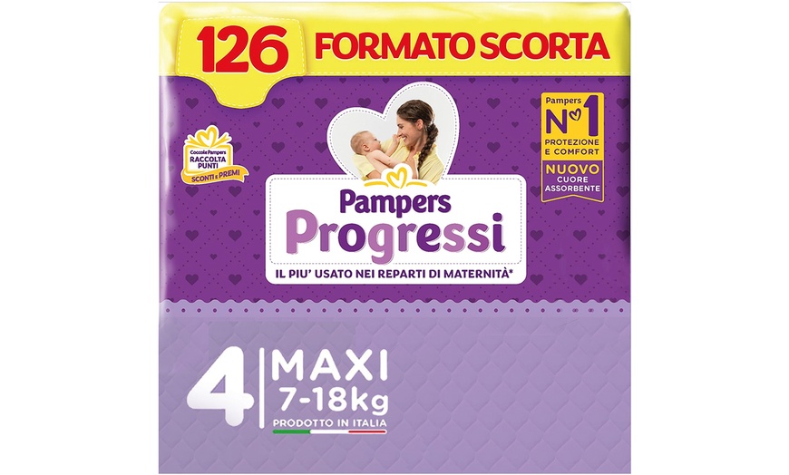 Image 3: Fino a 162 pannolini Pampers Progressi 