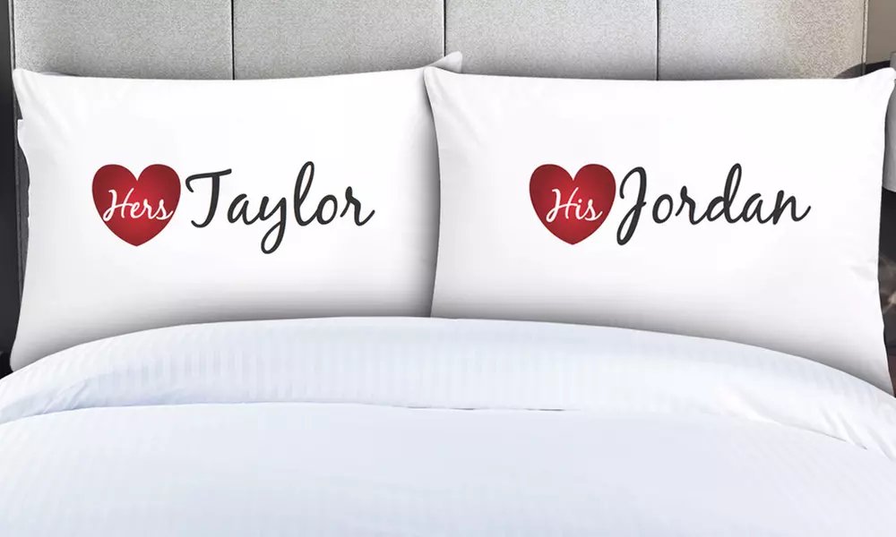 Couples' Pillowcases from Monogram Online (Up to 60% Off) - Primary Image