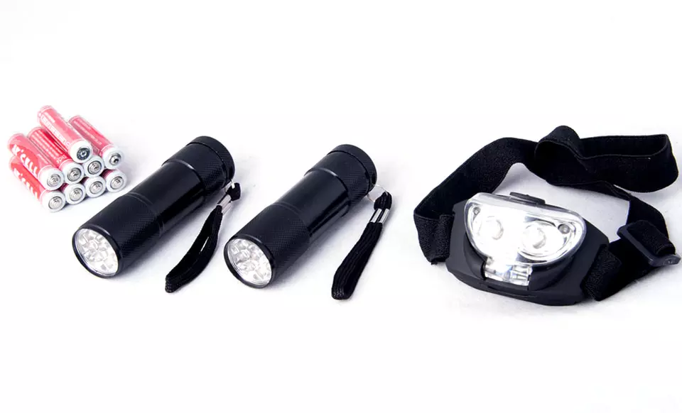 LED Headlamp and Flashlight Set - Second Medium