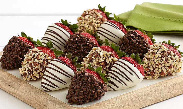 $35 for 12 Gourmet Dipped Berries with Free Standard Shipping from Shari's Berries ($51.97 value)  - Primary Image