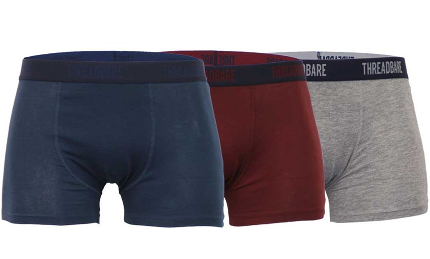 Image 2: Threadbare Boxers Three-Pack
