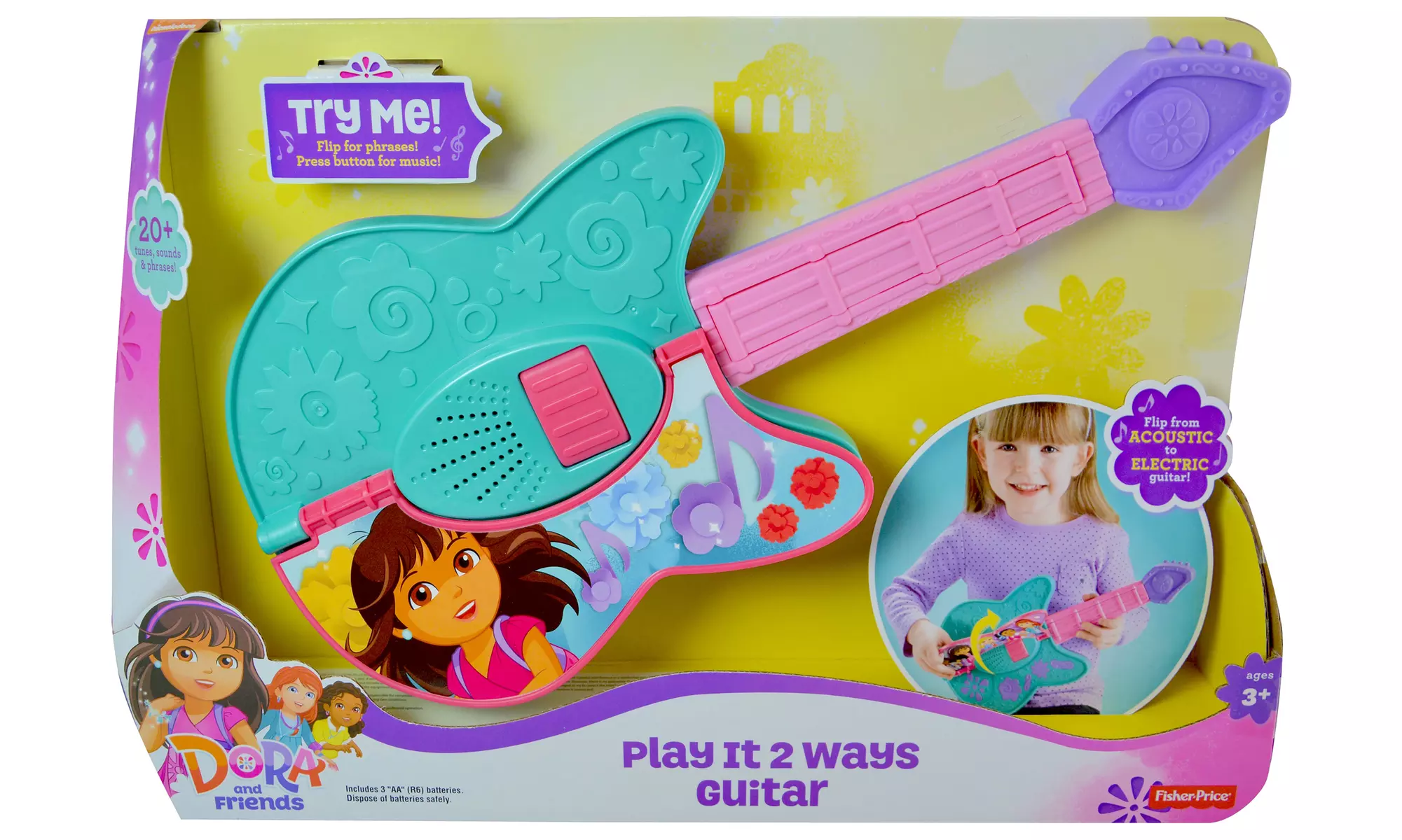 Dora and Friends Play It 2 Ways Guitar - Primary Image