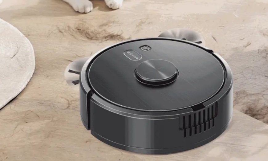 Image 3: USB Rechargeable Sweeping Robot with Vacuum and Mop Combo