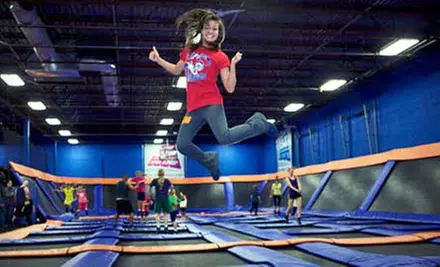 $12 for One Hour of Trampoline Time for Two at Sky Zone ($24 Value), Valid Only for Walk-Ins - Primary Image