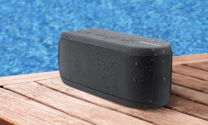 merkury waterproof speaker