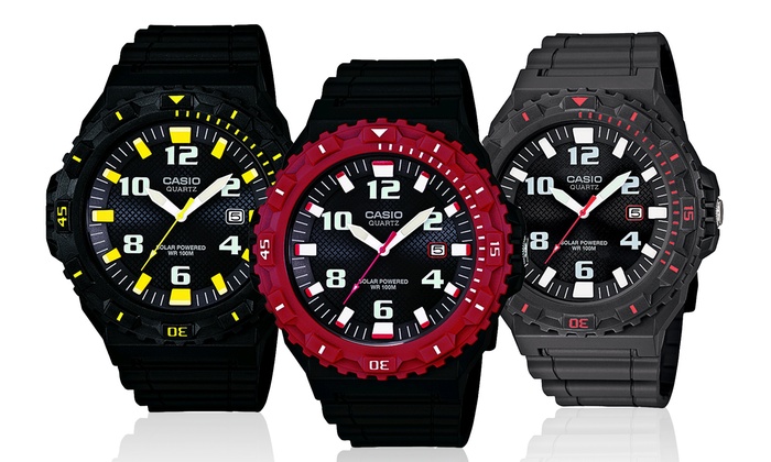 casio solar dive watch