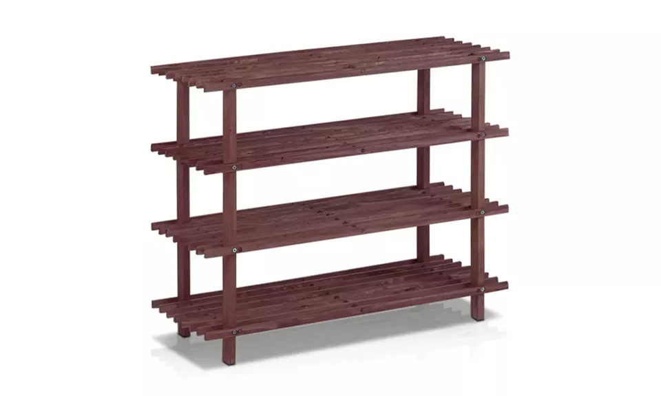 Furinno Pine Wood Shoe Rack - Second Medium