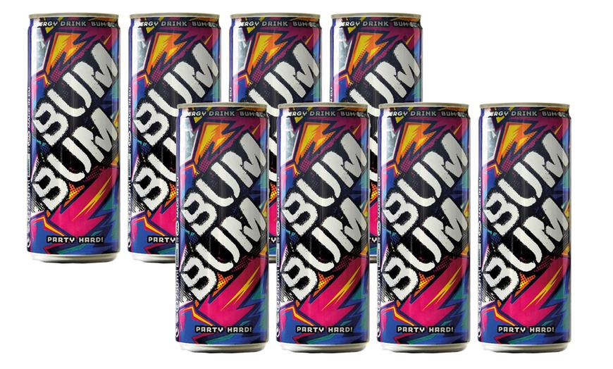 Image 3: 4, 8 o 12 lattine di Bum Bum Energy Drink