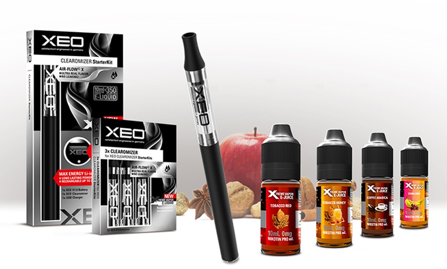 Image 3: XEO E-Zigarette mit E-Liquid