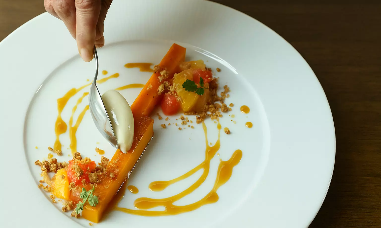 Cuisine bistronomique de saison au Bistrot Halte, à deux pas de Lyon