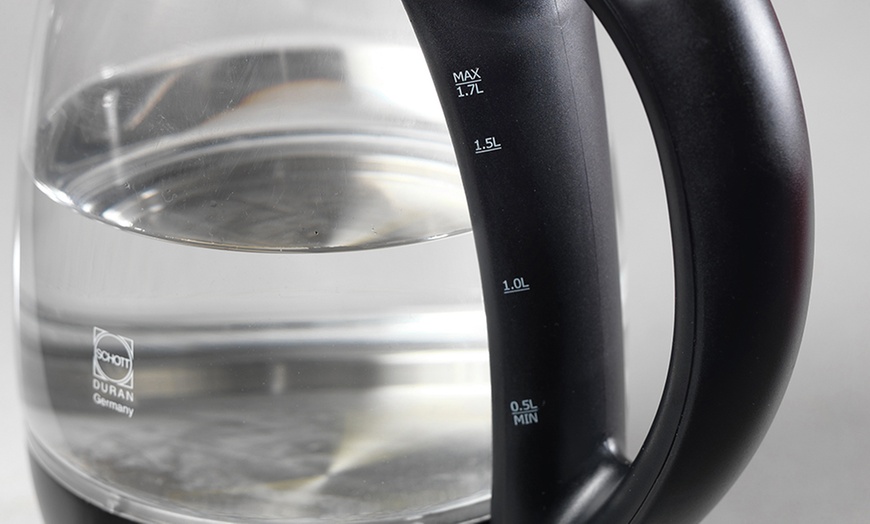 Image 5: Tower 1.7L Glass Kettle