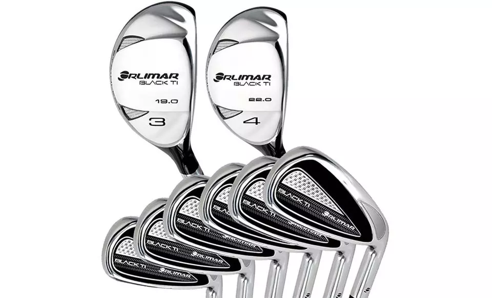 Orlimar Black TI Men's Right-Handed Hybrids and Irons. Free Returns. - Second Medium