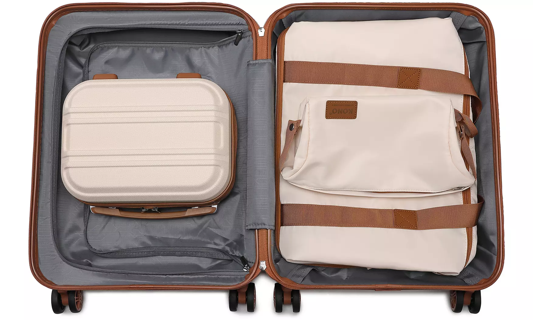 Kono Set of Four Travel Suitcase