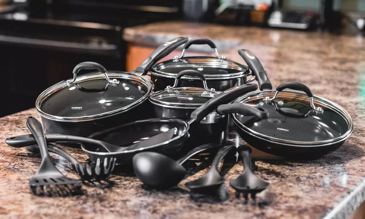Cuisinart 15-Piece Ceramic-Coated Cookware Set - Primary Image
