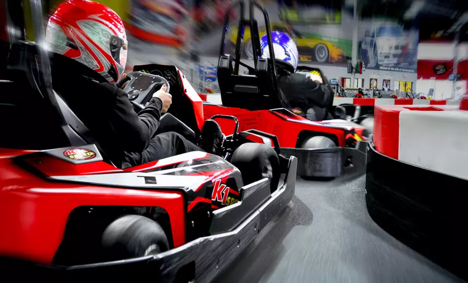 $44 for a Racing Package with Four Races and Two Yearly Licenses at K1 Speed (Up to $91.96 Value) - Primary Image