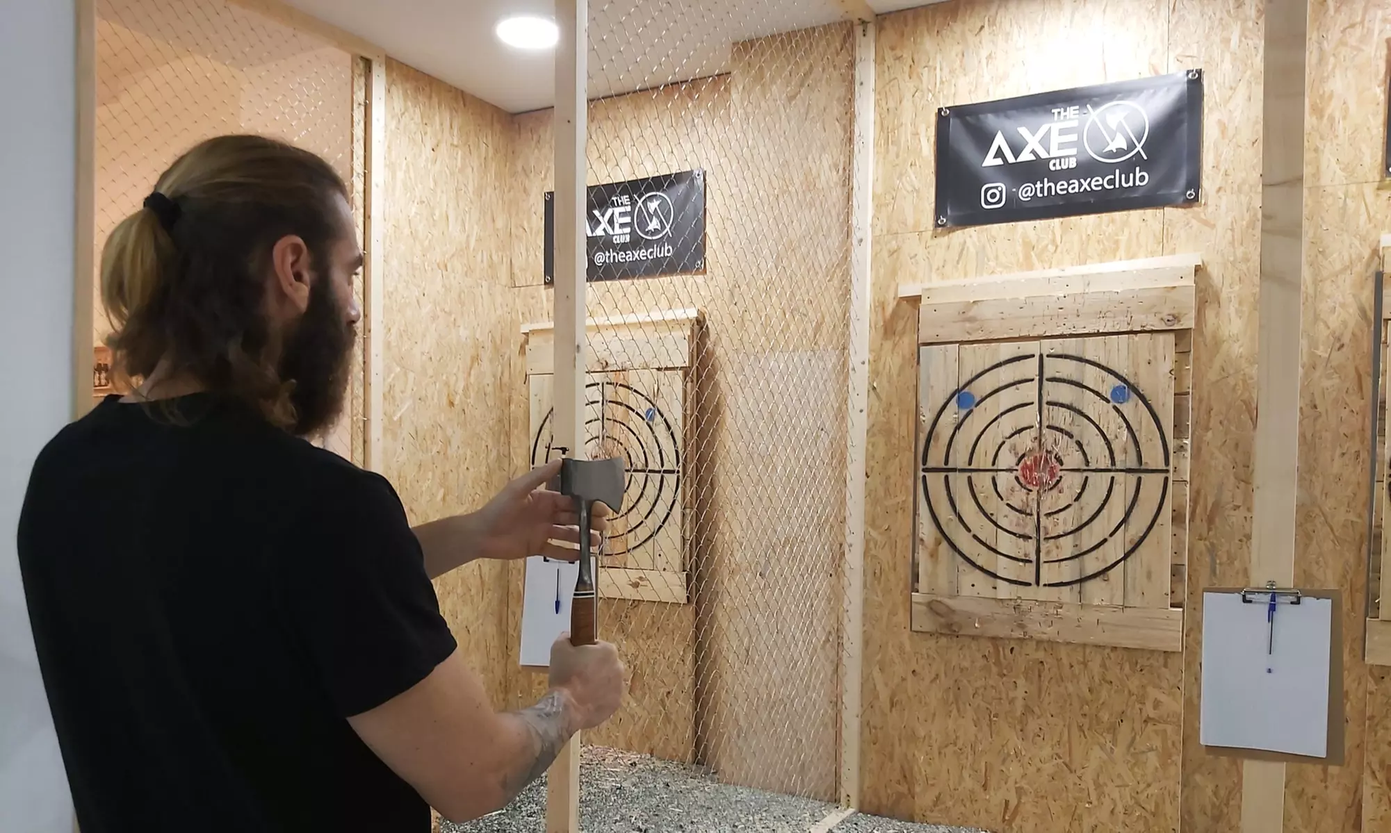 Lanzamiento de hachas para 2