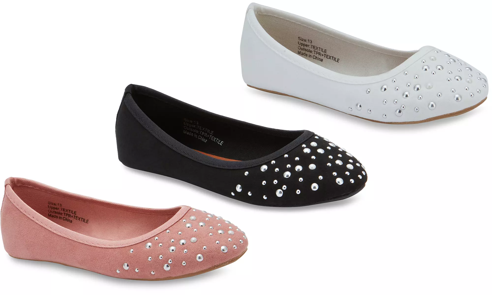 Olivia Miller Girls' Tournesol Ballet Flats - Primary Image