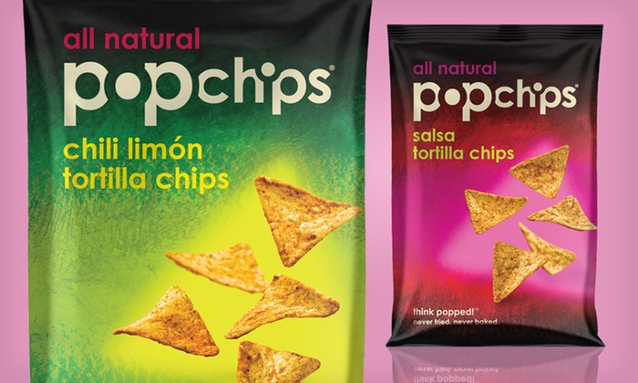 $17.99 for a 24-Pack of popchips | Groupon