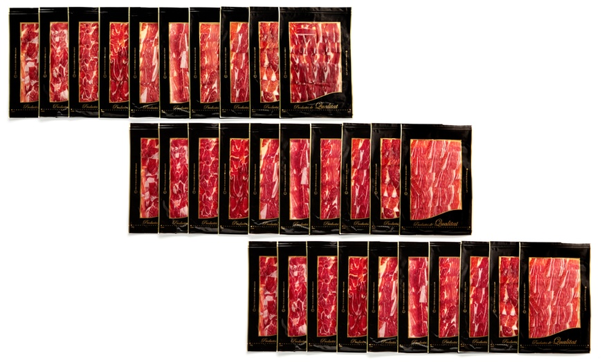 Image 11: Up to 30 Sachets of Vacuum-Packed Sliced Iberian Ham 100g