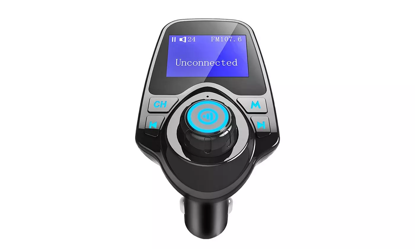 iMounTEK Wireless FM Car Transmitter Bluetooth Radio Adapter Dual USB Charger
