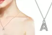 Collier de la marque Philip Jones orné de cristaux Zircondia® avec initiale au choix - Second Medium