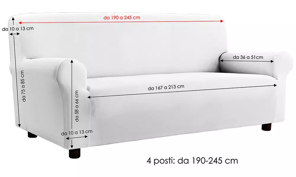 Housse de canapé élastique
