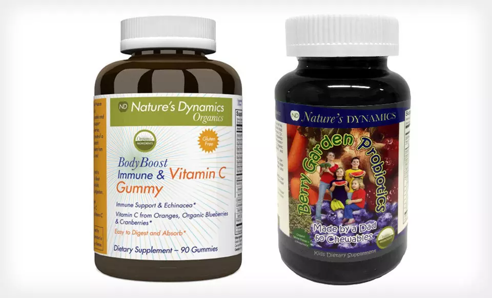 Nature’s Dynamics Chewable Cold and Flu Supplements for Kids or Adults (Up to 64% Off). Free Shipping. - Second Medium