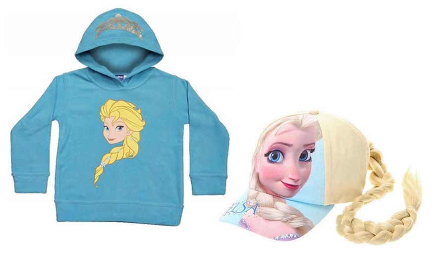 Image 1: Frozen Elsa Hoodie