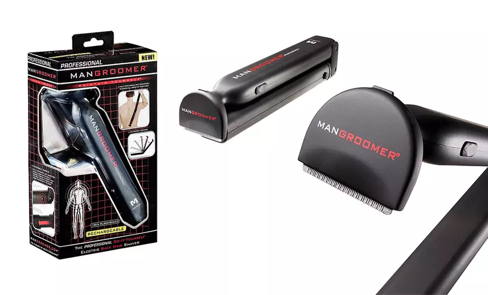 Mangroomer Professional Do-It-Yourself Electric Back Hair Shaver - Second Medium