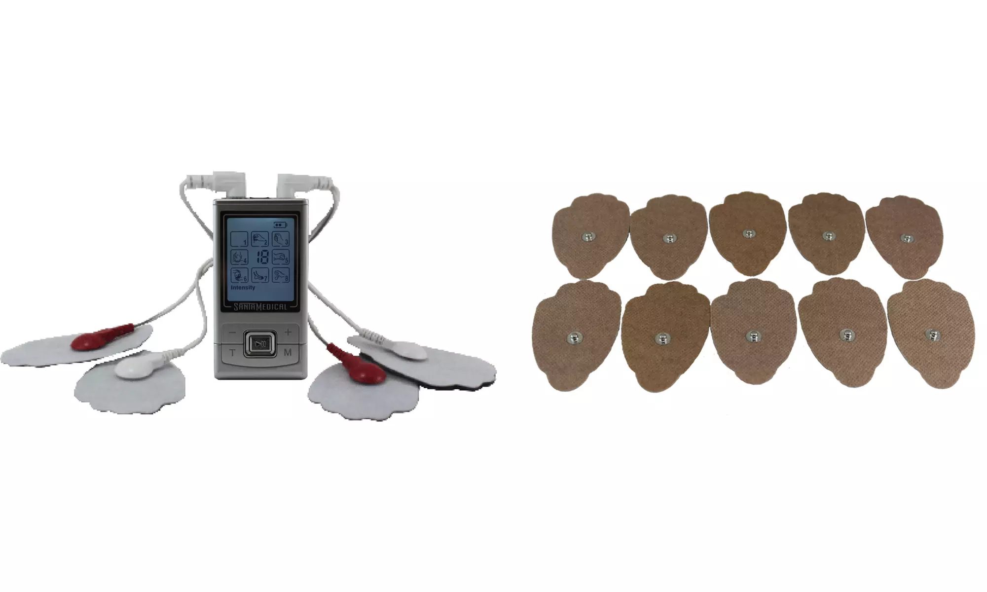 Santamedical Electronic Pulse Massager with 8 Modes - Primary Image