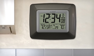 Atomic Clock with Temperature Display