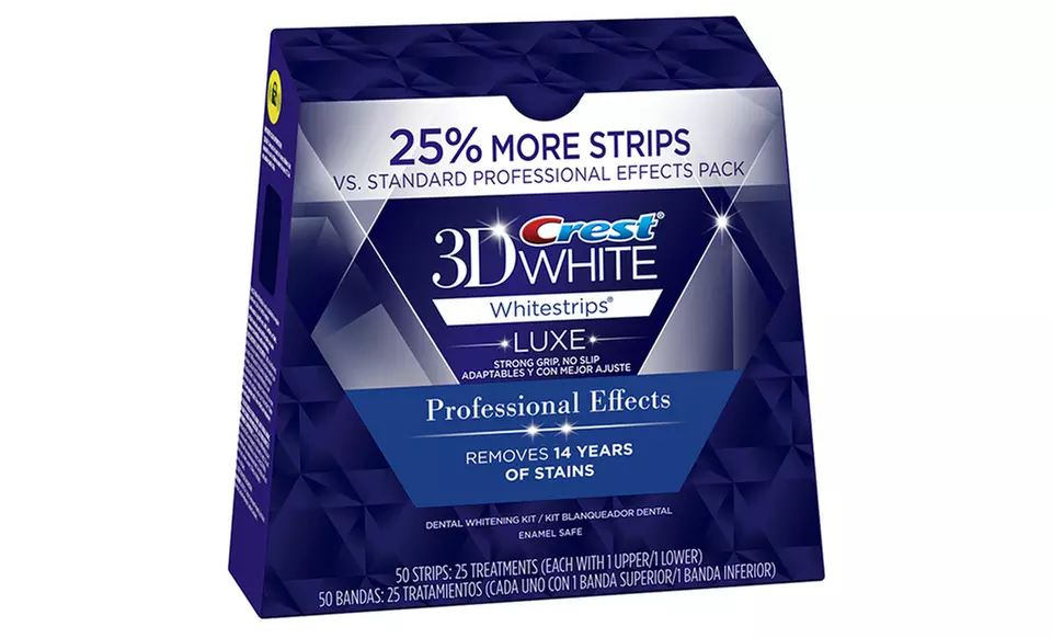 Crest 3D White Professional Effects 50-Count Whitestrips - Primary Image