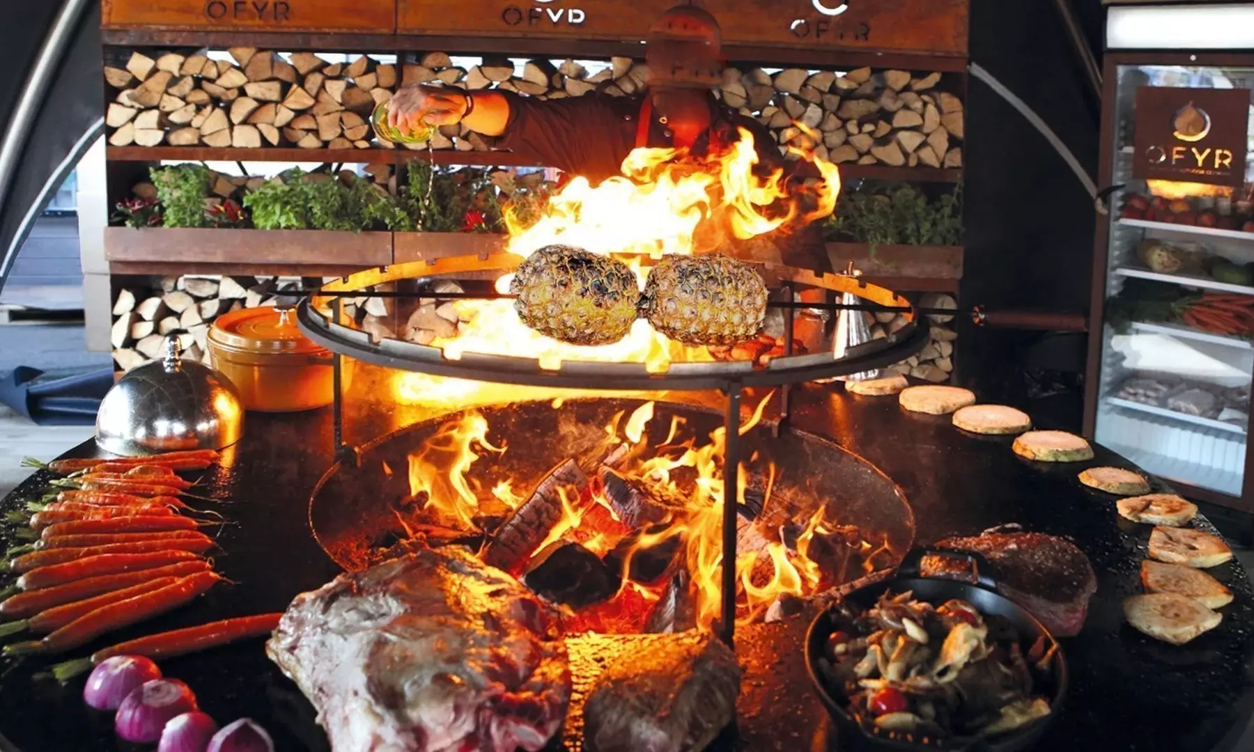 Location d'une remorque barbecue