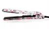 Cortex Black Series 1.25" Ceramic Flat Iron with a Skulls and Roses Print