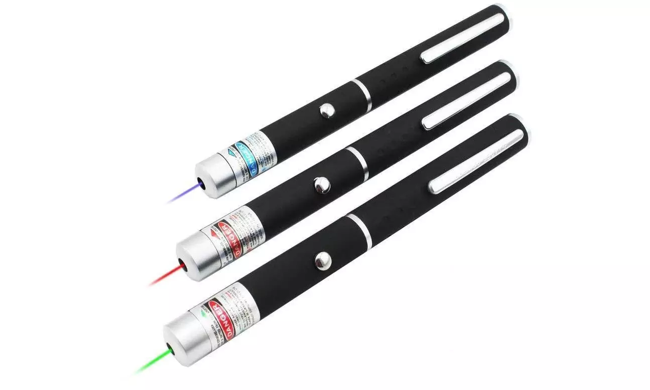 Laser-Pointer Pen Set (3-Piece) - Primary Image