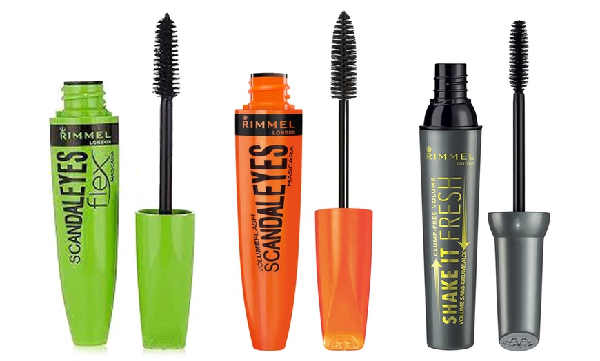 Image 1: Rimmel Three-Piece Mascara Set