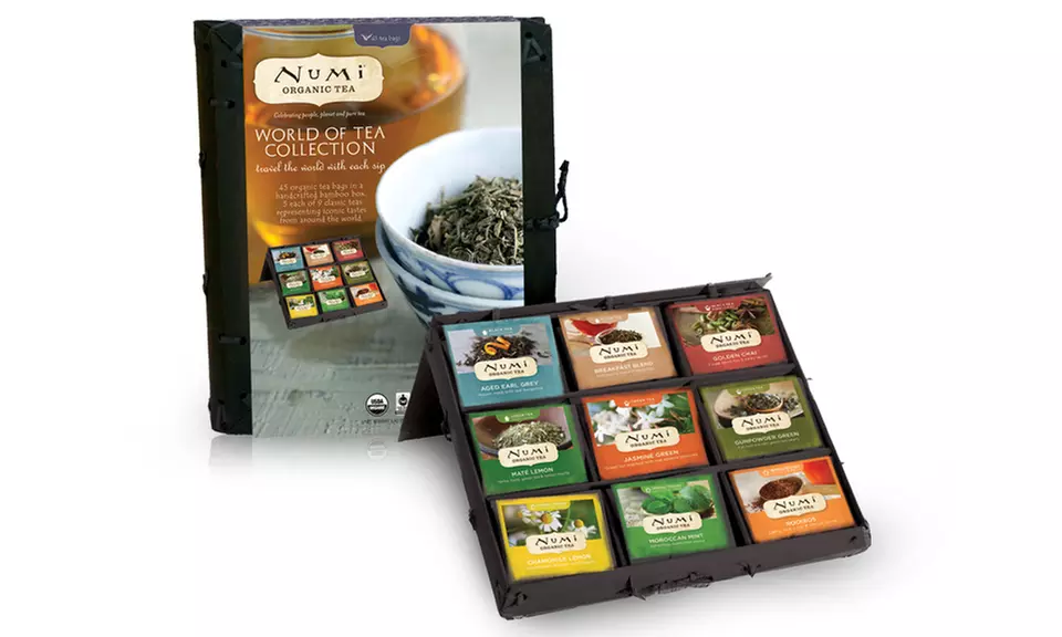 Numi World of Tea Collection Gift Box (45-Sachets) - Primary Image