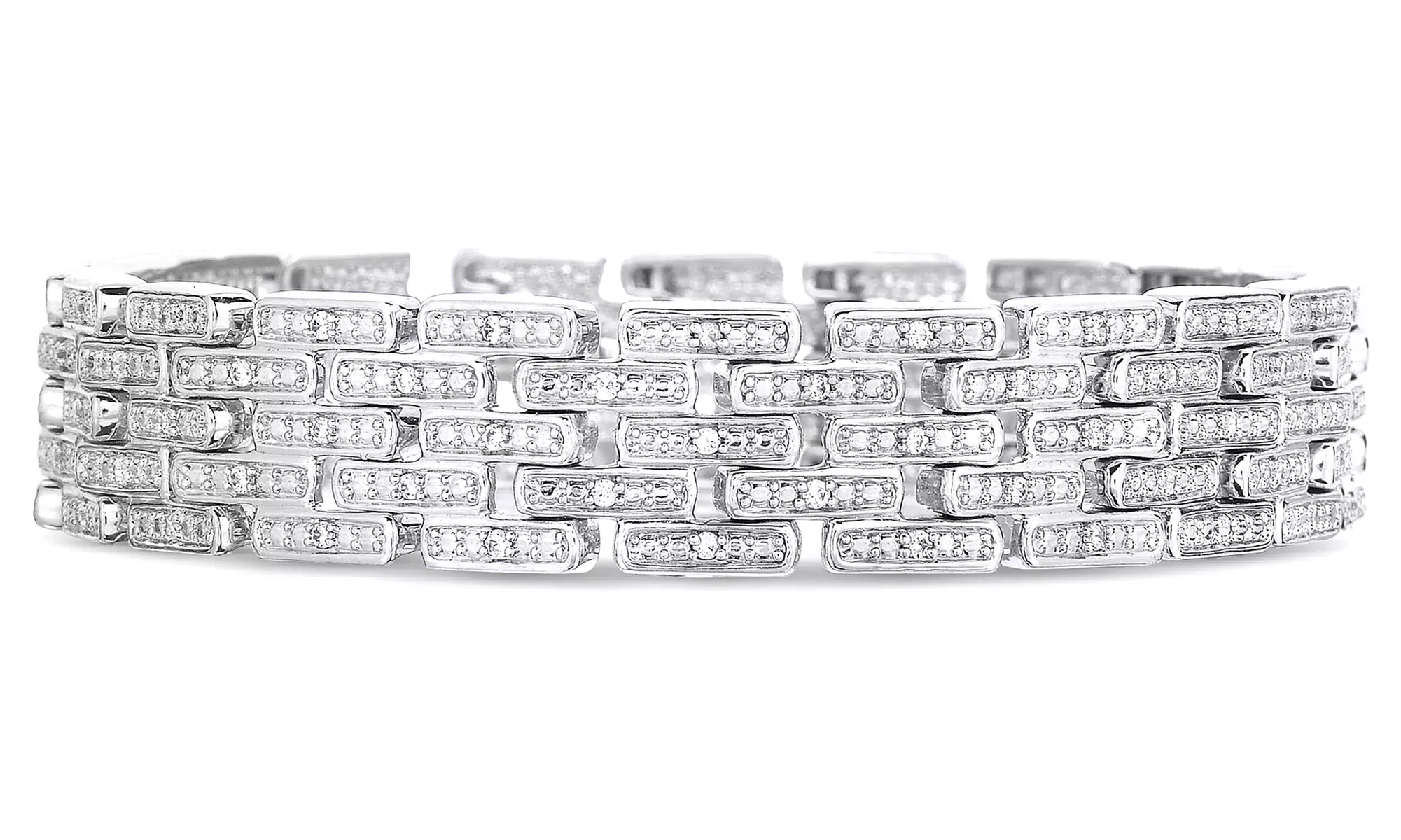 1.00 CTTW Genuine Diamond Bracelet - Primary Image