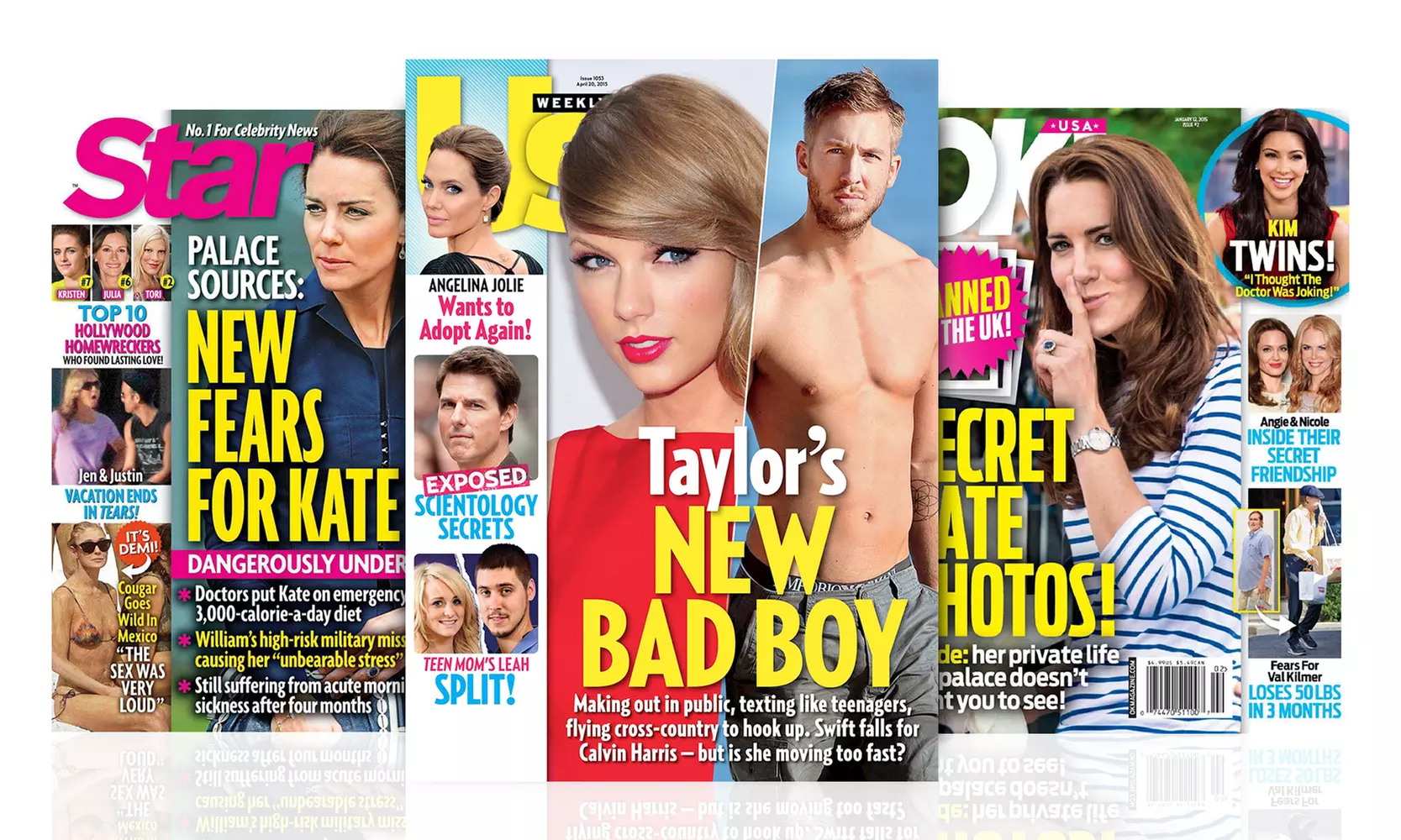 1-Year Subscription to Us Weekly or Bundle with 1-Year Subscription to Star and OK! - Primary Image