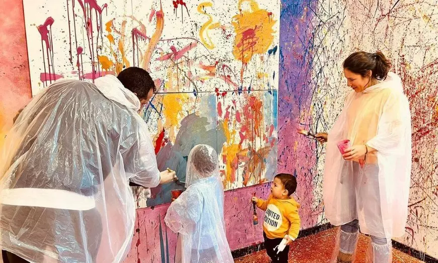 Image 3: Sesión de pintura Salpicarte para 1 o 2 personas, 1 hora de arte libre