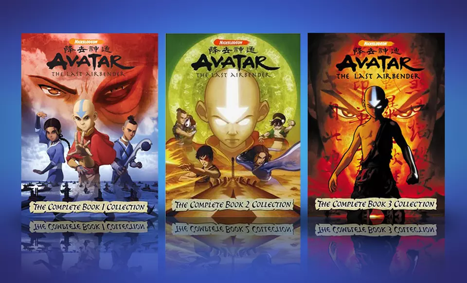 Avatar: The Last Airbender The Complete Book 1, 2, or 3 Collection on DVD - Primary Image