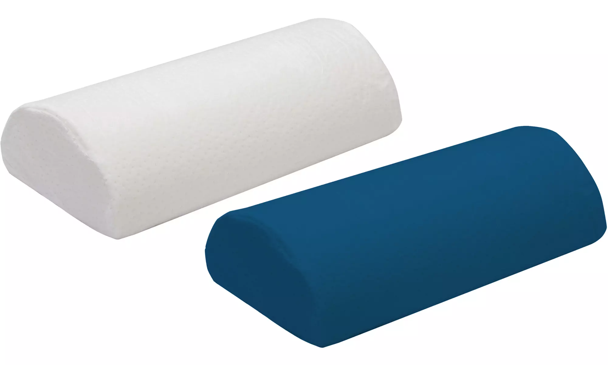 Almohada viscoelástica de piernas con forma de media luna de firmeza media de Pikolin home - Primary Image