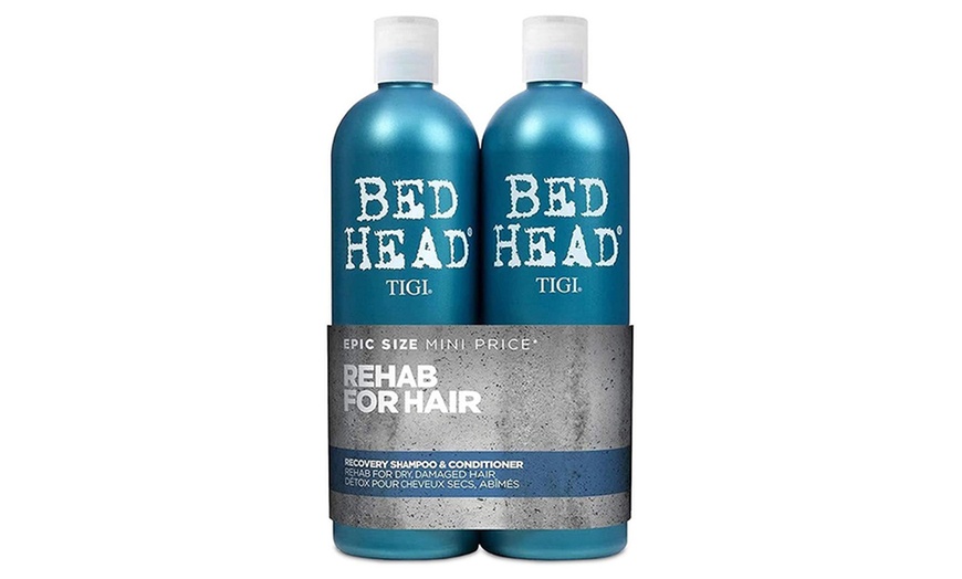 Image 2: One- or Two-Pack TIGI Bed Head Shampoo and Conditioner Duo Set 750ml